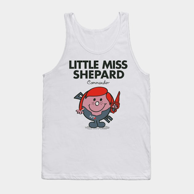 Little Miss Shepard Tank Top by HtCRU